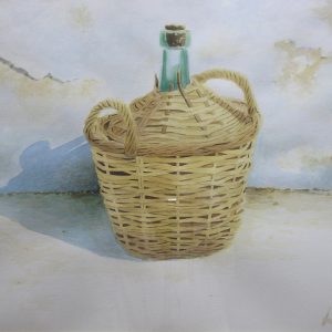 Austeridad bajo el sol|Acuarela| José Cerezo