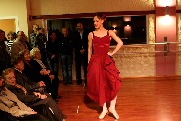 Exposición en Escuela de Danza Sofía Sancho, 2007